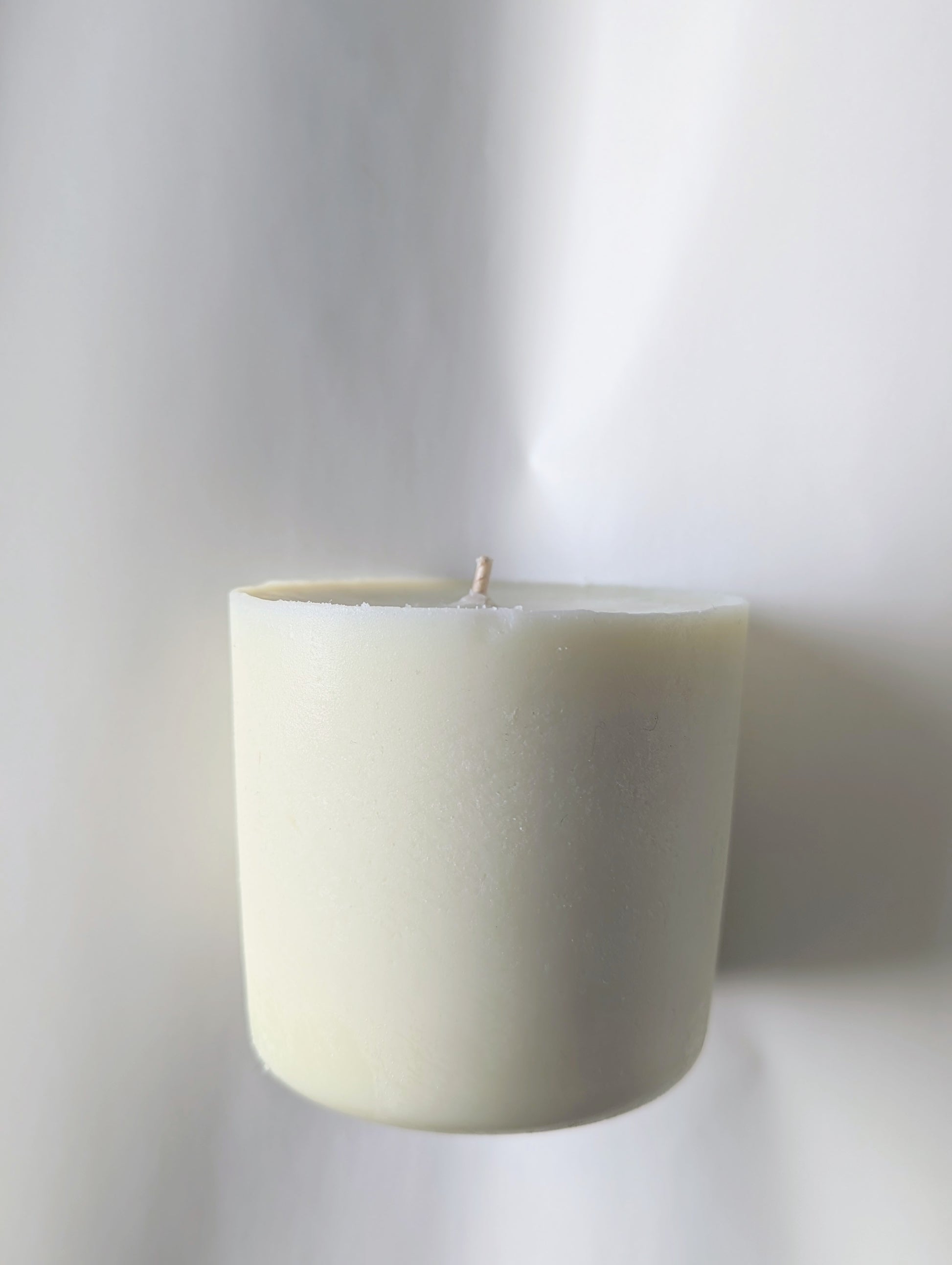 candle refill on a white backround