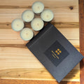 Warm Saffron and Leather Candle